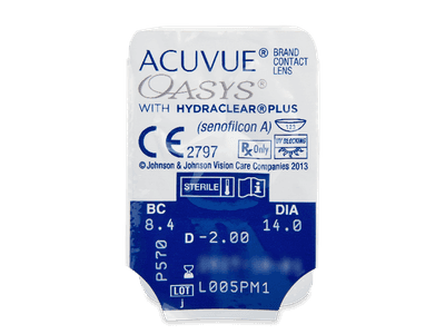 Acuvue Oasys (6 lenses) - Blister pack preview