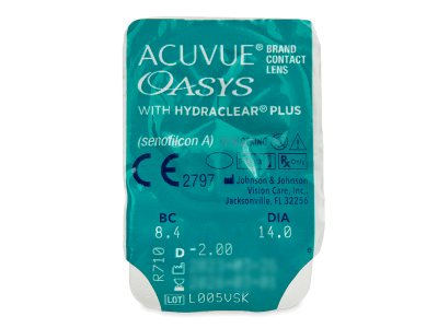 Acuvue Oasys (6 lenses) - Blister pack preview