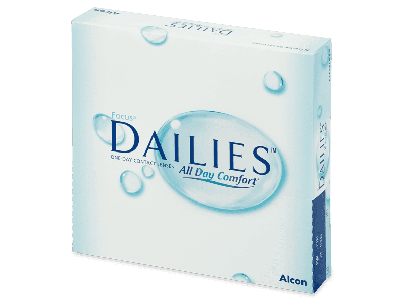 Focus Dailies All Day Comfort (90 lenses) - Daily contact lenses