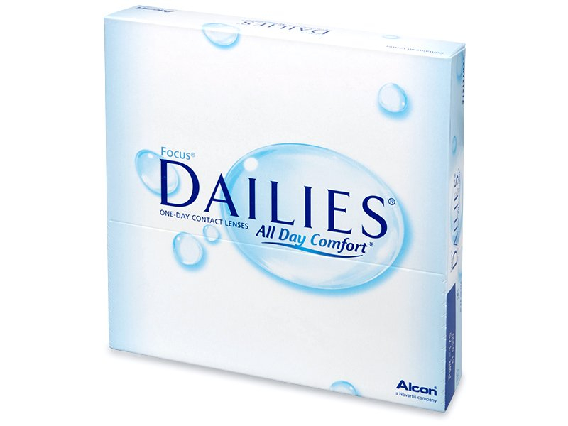 Focus Dailies All Day Comfort (90 lenses) - Daily contact lenses