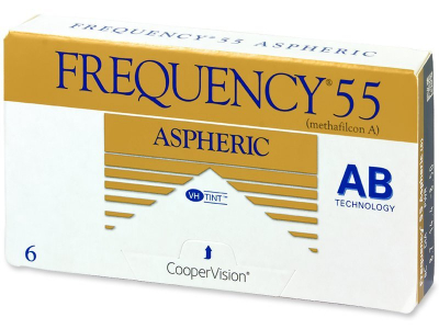 Frequency 55 Aspheric (6 lenses) - Monthly contact lenses