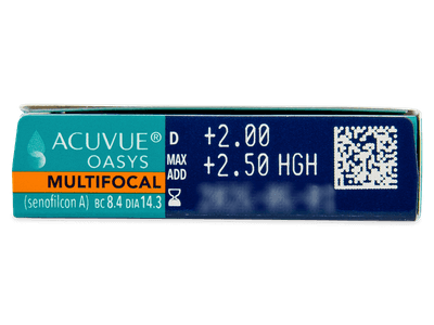 Acuvue Oasys Multifocal (6 lenses) - Attributes preview