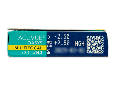 Acuvue Oasys Multifocal (6 lenses) - Attributes preview