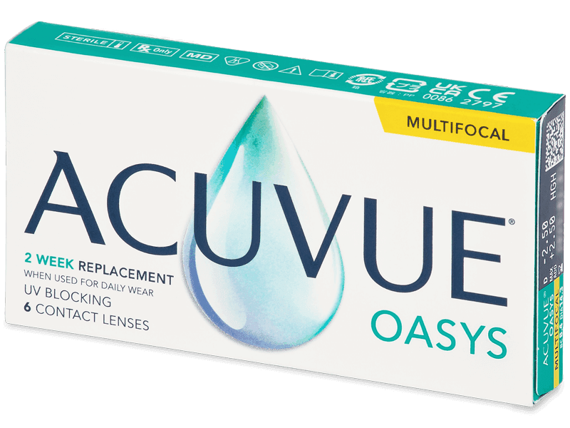 Acuvue Oasys Multifocal (6 lenses) - Bi-weekly contact lenses