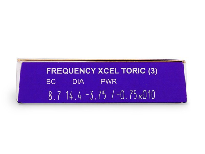 FREQUENCY XCEL TORIC (3 lenses) - Attributes preview