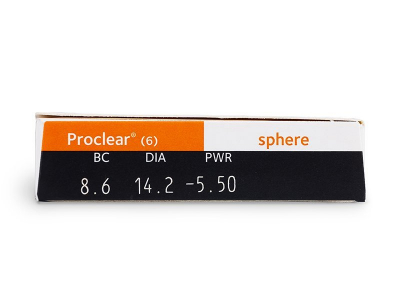 Proclear Sphere (6 lenses) - Attributes preview