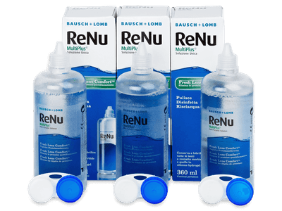 ReNu MultiPlus Solution 3 x 360 ml - Economy 3-pack - solution