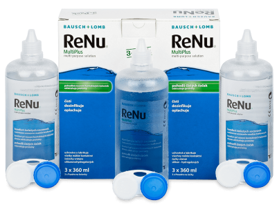 ReNu MultiPlus Solution 3 x 360 ml - Economy 3-pack - solution