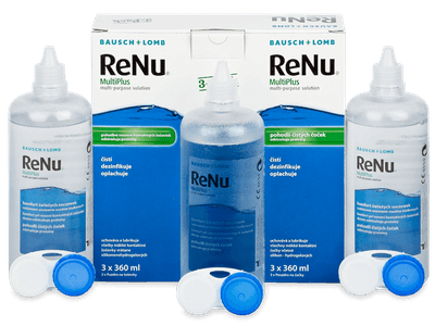 ReNu MultiPlus Solution 3 x 360 ml - Economy 3-pack - solution