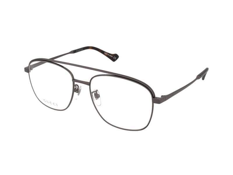 Gucci GG1103O Eyeglasses Ruthenium Metal Gucci Glasses GG1103O 002 main image 2