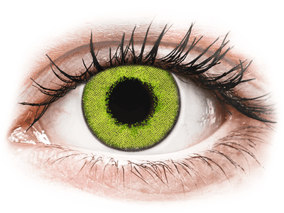 TopVue Daily Color - Fresh Green - daily power (2 lenses) - Coloured contact lenses