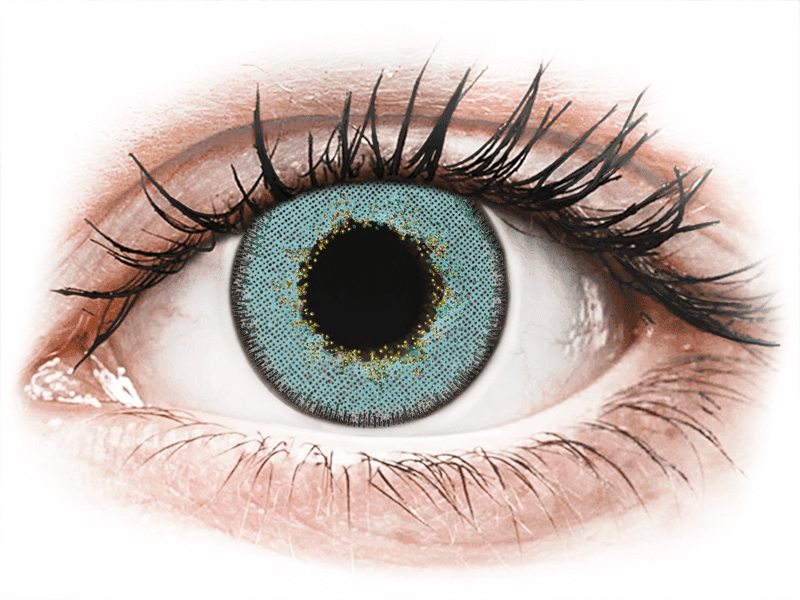 TopVue Daily Color - Blue - daily plano (2 lenses) - Coloured contact lenses