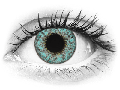 TopVue Daily Color - Turquoise - daily plano (2 lenses)