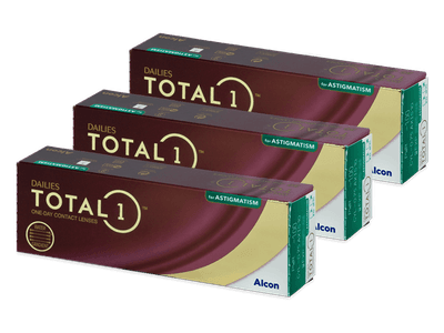 Dailies TOTAL1 for Astigmatism (90 lenses) - Toric contact lenses