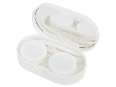 TopVue mirror case - white oval