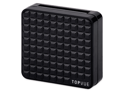 TopVue mirror case - mesh pattern