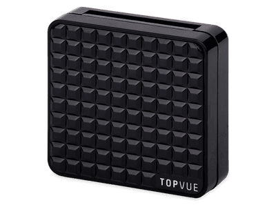 TopVue mirror case - mesh pattern 