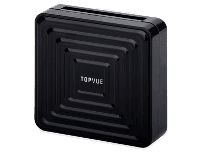 TopVue mirror case - square pattern