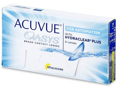 Acuvue Oasys for Astigmatism (6 lenses) - Toric contact lenses