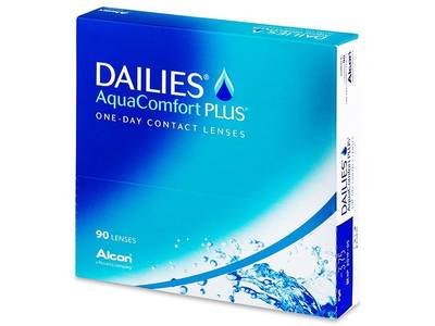 Dailies AquaComfort Plus (90 lenses) - Daily contact lenses