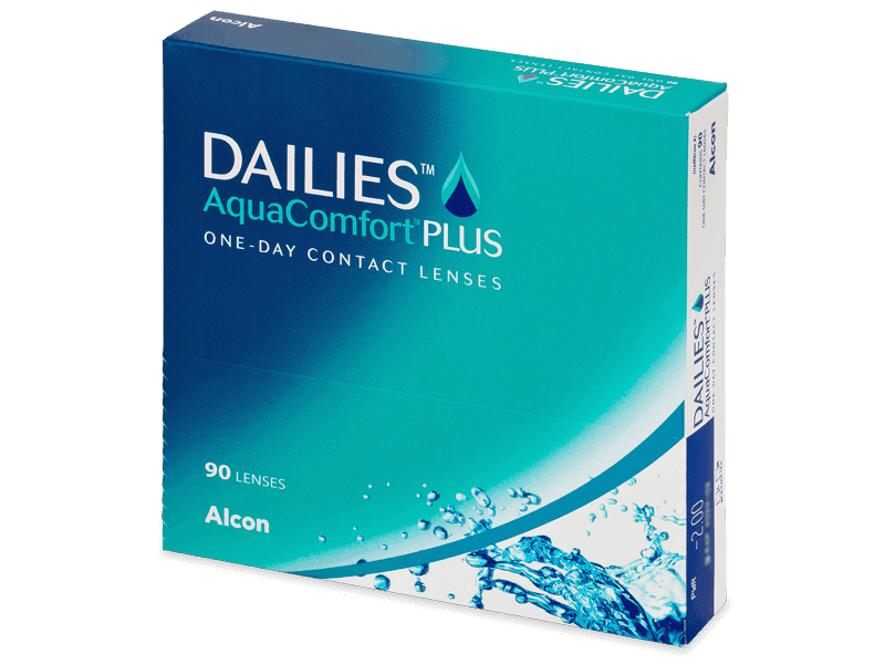 Dailies AquaComfort Plus (90 lenses) - Daily contact lenses