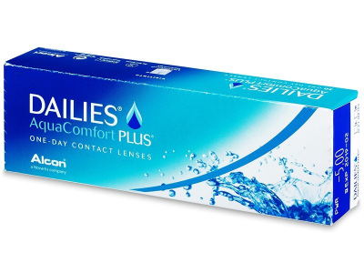 Dailies AquaComfort Plus (30 lenses) - Daily contact lenses