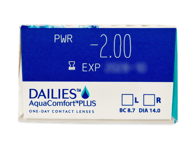 Dailies AquaComfort Plus (30 lenses) - Attributes preview
