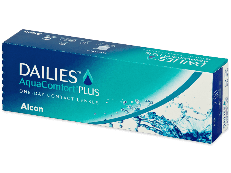Dailies AquaComfort Plus (30 lenses) - Daily contact lenses
