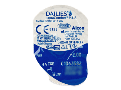 Dailies AquaComfort Plus (30 lenses) - Blister pack preview