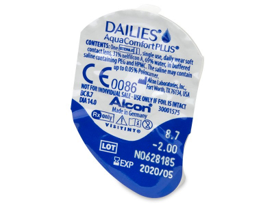 Dailies AquaComfort Plus (30 lenses) - Blister pack preview