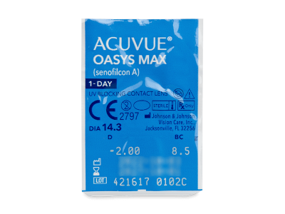 Acuvue Oasys Max 1-Day (30 lenses) - Blister pack preview