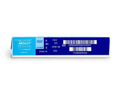 1 Day Acuvue Moist (90 lenses) - Previous design