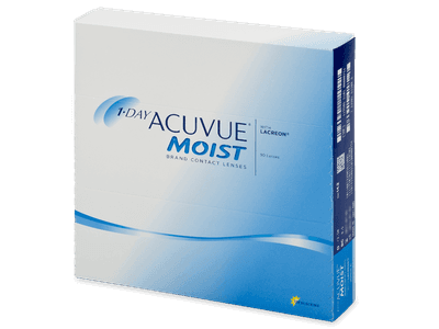 1 Day Acuvue Moist (90 lenses) - Daily contact lenses