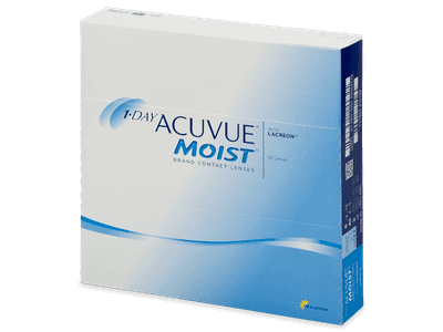 1 Day Acuvue Moist (90 lenses) - Daily contact lenses