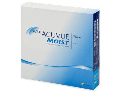 1 Day Acuvue Moist (90 lenses) - Daily contact lenses