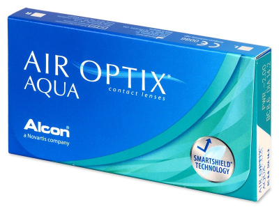 Air Optix Aqua (6 lenses) - Monthly contact lenses