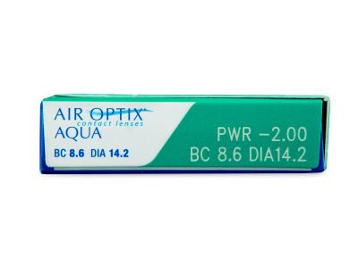 Air Optix Aqua (6 lenses) - Attributes preview