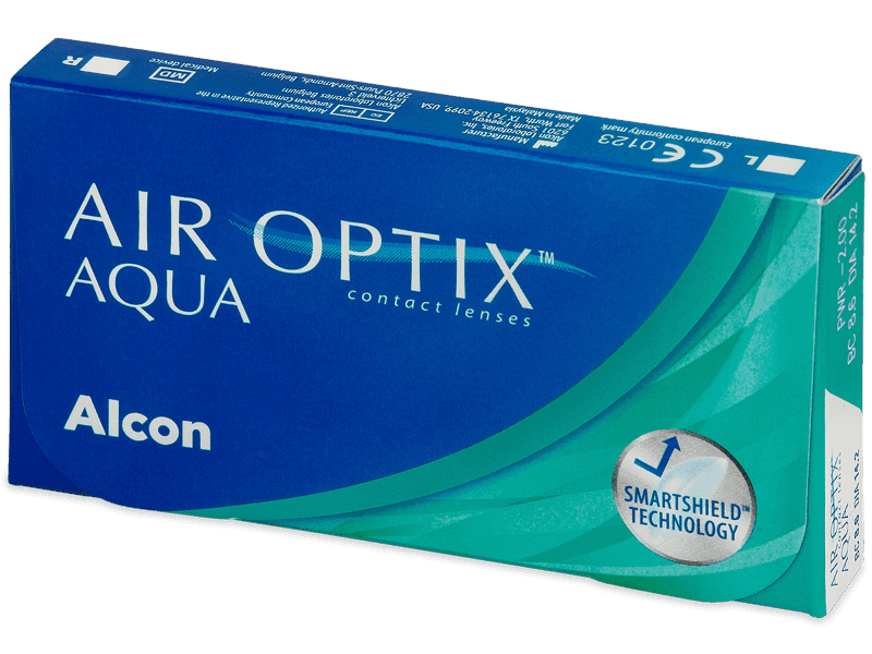 Air Optix Aqua (6 lenses) - Monthly contact lenses