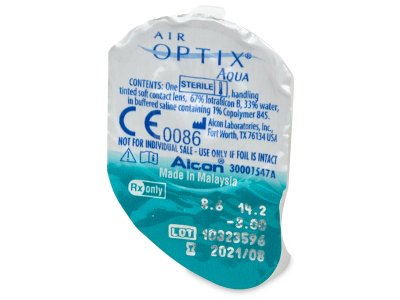 Air Optix Aqua (6 lenses) - Blister pack preview