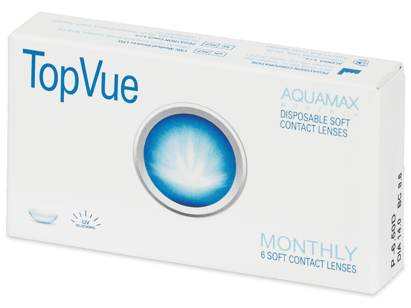 TopVue Monthly (6 lenses) - Monthly contact lenses