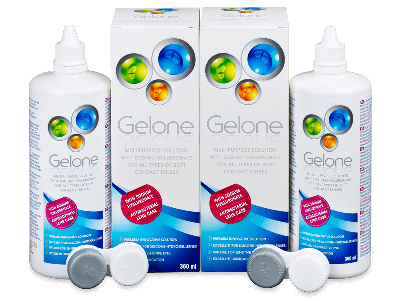 Gelone Solution 2 x 360 ml - Economy duo pack - solution