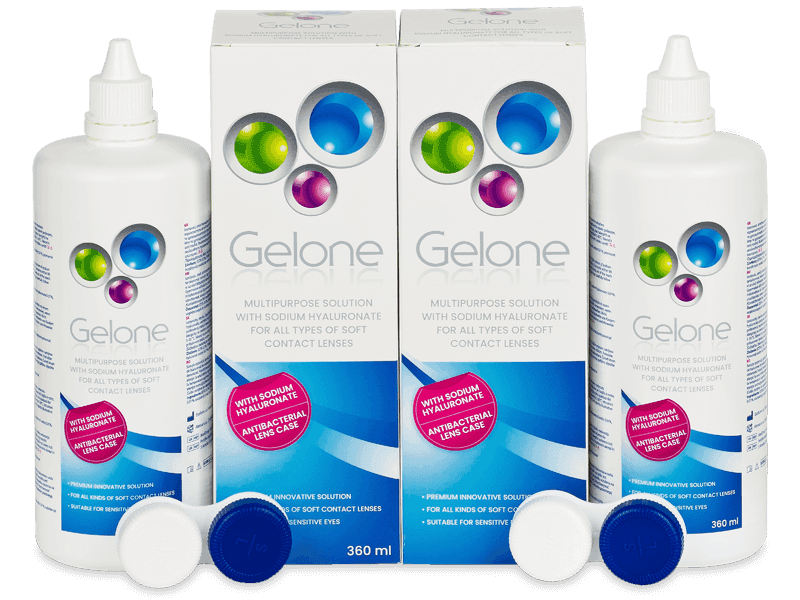 Gelone Solution 2 x 360 ml - Economy duo pack - solution