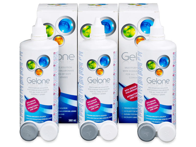 Gelone Solution 3 x 360 ml - Economy 3-pack - solution