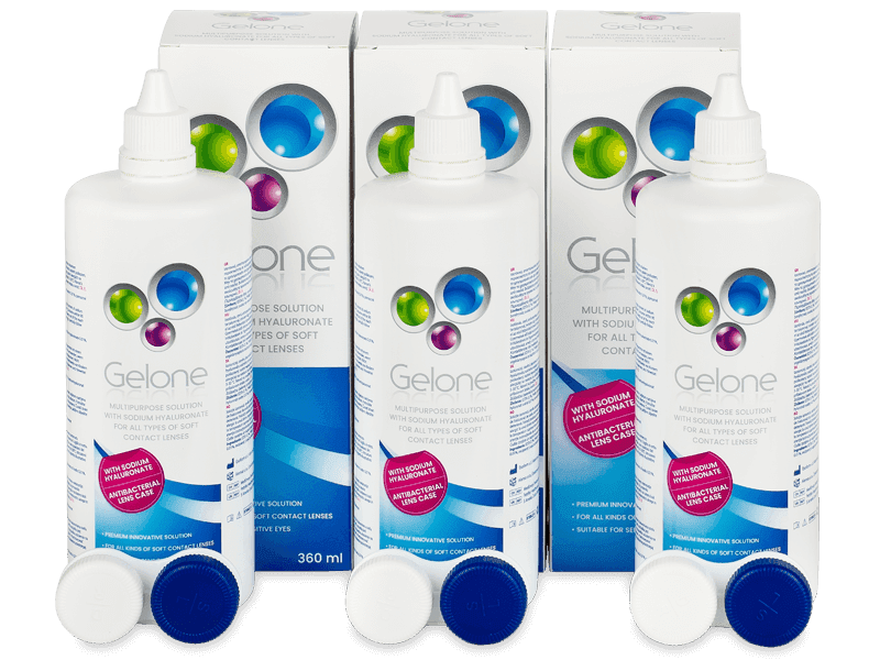 Gelone Solution 3 x 360 ml - Economy 3-pack - solution