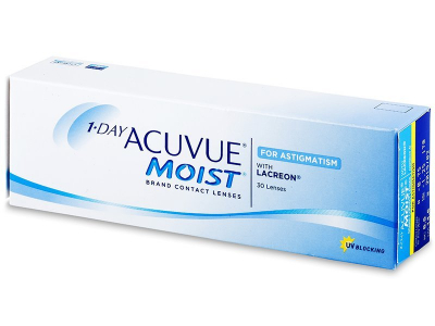 1 Day Acuvue Moist for Astigmatism (30 lenses) - Previous design
